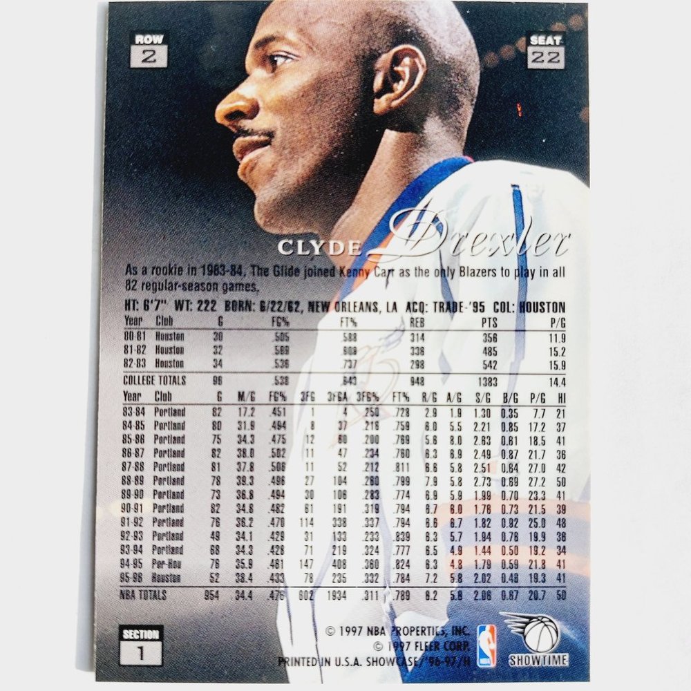 Houston Rockets (Clyde Drexler) - BKBL [11_CD1] - Picture 3 of 3